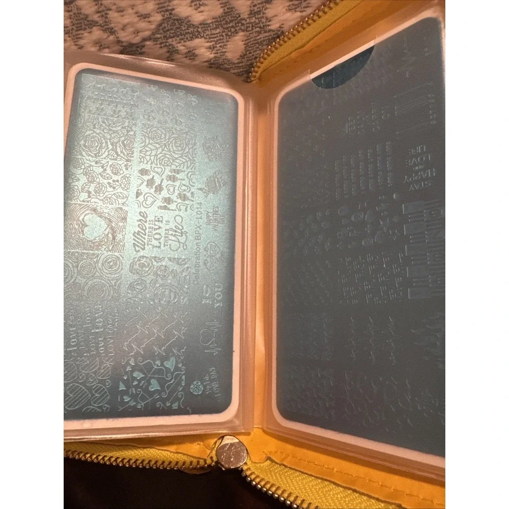 Born Pretty Lot Of Nail Stamping Plates With Case